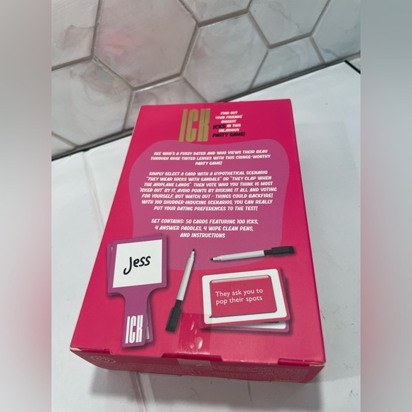 Ick Party Game For Friends, WHAT GIVES YOU THE ICK? NEW Fun Gift - Picture 3 of 8